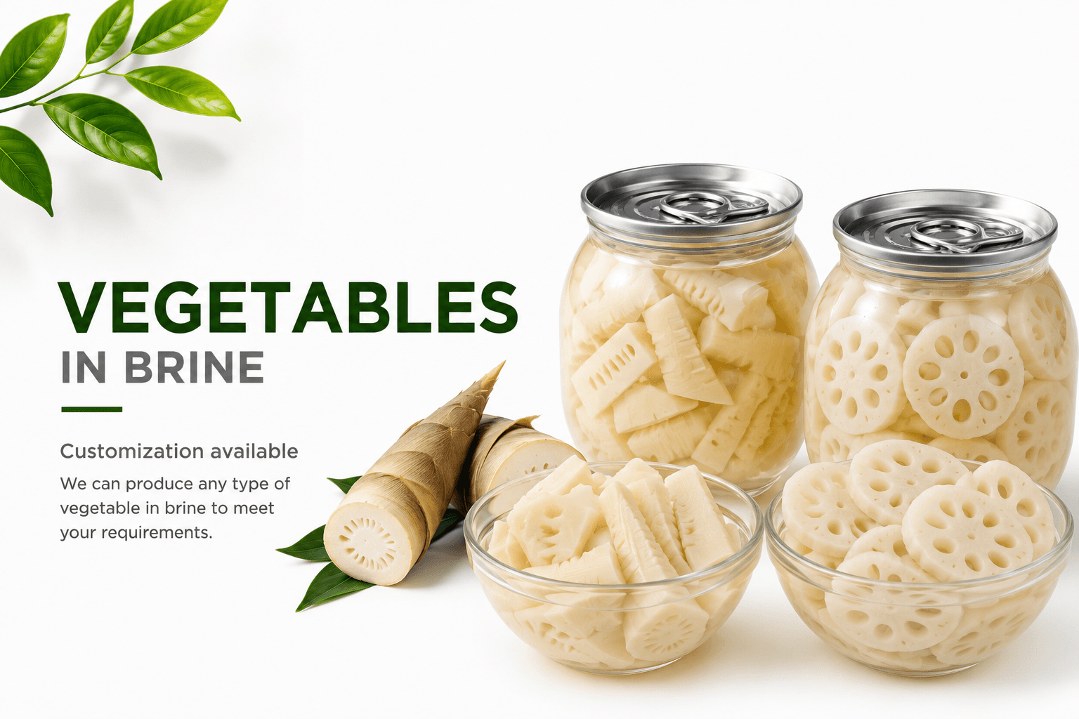 Customized Vegetables in Brine
